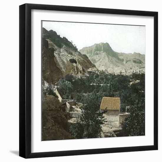 Near Archena (Spain), the Village of Ojos, Circa 1885-1890-Leon, Levy et Fils-Framed Photographic Print