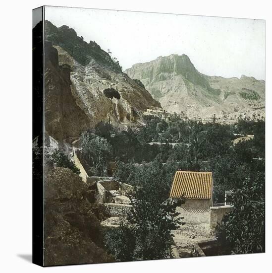 Near Archena (Spain), the Village of Ojos, Circa 1885-1890-Leon, Levy et Fils-Stretched Canvas