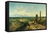 Near Atherstone-Edmund John Niemann-Framed Stretched Canvas