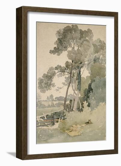 Near Brandsby, Yorkshire, 1865-John Sell Cotman-Framed Giclee Print