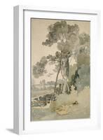 Near Brandsby, Yorkshire, 1865-John Sell Cotman-Framed Giclee Print