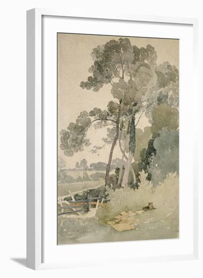 Near Brandsby, Yorkshire, 1865-John Sell Cotman-Framed Giclee Print