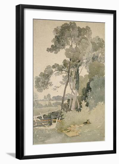 Near Brandsby, Yorkshire, 1865-John Sell Cotman-Framed Giclee Print