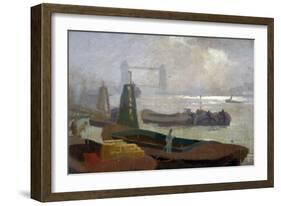 Near Brewers' Quay, C1930-Samuel Harry Hancock-Framed Giclee Print