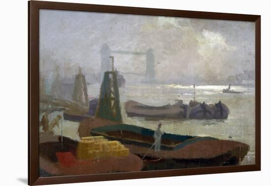 Near Brewers' Quay, C1930-Samuel Harry Hancock-Framed Giclee Print