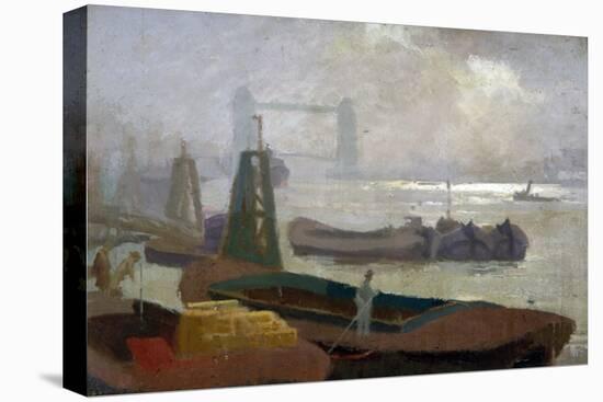 Near Brewers' Quay, C1930-Samuel Harry Hancock-Stretched Canvas