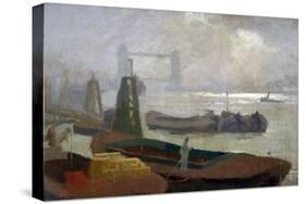 Near Brewers' Quay, C1930-Samuel Harry Hancock-Stretched Canvas