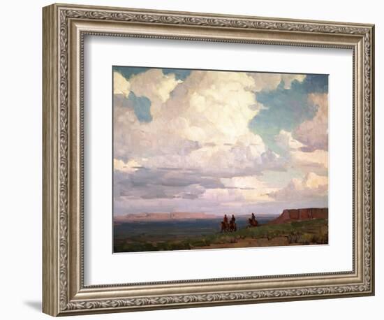 Near Canyon De Chelly-Edgar Payne-Framed Art Print