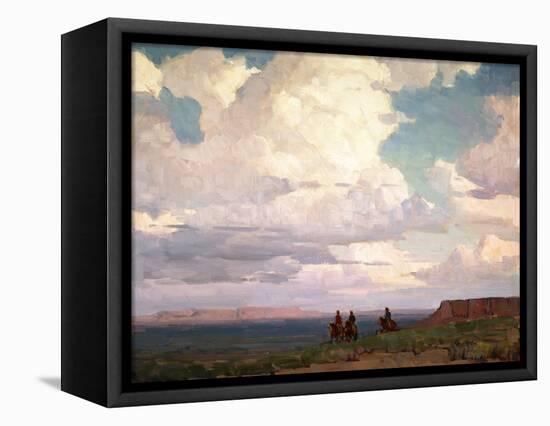 Near Canyon De Chelly-Edgar Payne-Framed Stretched Canvas