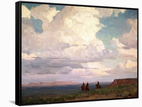 Near Canyon De Chelly-Edgar Payne-Framed Stretched Canvas