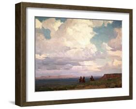 Near Canyon De Chelly-Edgar Payne-Framed Art Print