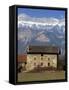 Near Chambery, with Mont Granier Behind, Savoie in the Rhone-Alpes, French Alps, France-Michael Busselle-Framed Stretched Canvas