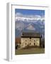 Near Chambery, with Mont Granier Behind, Savoie in the Rhone-Alpes, French Alps, France-Michael Busselle-Framed Photographic Print