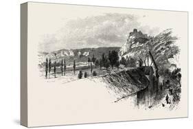 Near Chateau Gaillard, Normandy and Brittany, France, 19th Century-null-Stretched Canvas