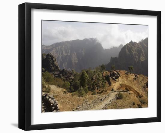 Near Corda, Santo Antao, Cape Verde Islands, Africa-R H Productions-Framed Photographic Print