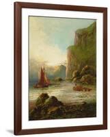 Near Dawlish, South Devon-Frank Hider-Framed Giclee Print