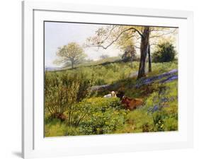 Near Dorking, Surrey, England-Charles Collins II-Framed Giclee Print