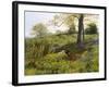 Near Dorking, Surrey-Charles Collins-Framed Giclee Print