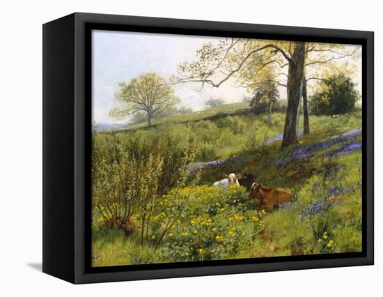 Near Dorking, Surrey-Charles Collins-Framed Stretched Canvas