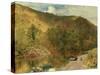 Near Dunkeld-John Samuel Raven-Stretched Canvas