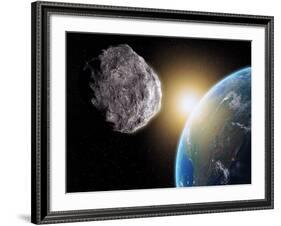 Near-Earth Asteroid, Artwork-null-Framed Photographic Print