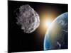 Near-Earth Asteroid, Artwork-null-Mounted Photographic Print