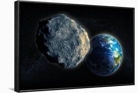 Near-Earth Asteroid, Artwork-null-Framed Photographic Print