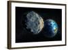 Near-Earth Asteroid, Artwork-null-Framed Photographic Print