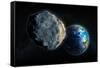 Near-Earth Asteroid, Artwork-null-Framed Stretched Canvas