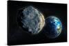 Near-Earth Asteroid, Artwork-null-Stretched Canvas