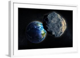 Near-Earth Asteroid, Artwork-null-Framed Photographic Print