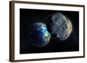 Near-Earth Asteroid, Artwork-null-Framed Photographic Print