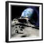 Near-Earth Asteroid-Detlev Van Ravenswaay-Framed Premium Photographic Print