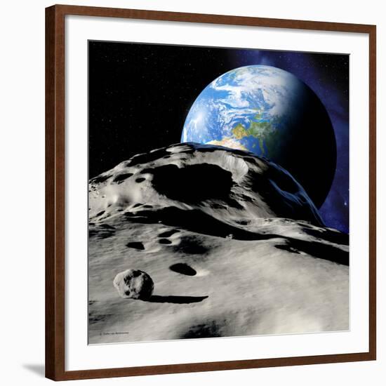 Near-Earth Asteroid-Detlev Van Ravenswaay-Framed Photographic Print