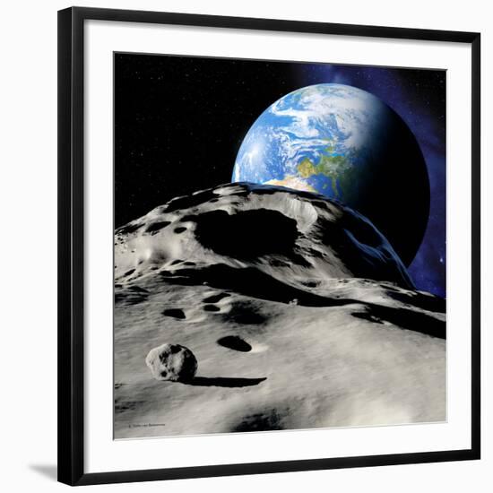 Near-Earth Asteroid-Detlev Van Ravenswaay-Framed Photographic Print