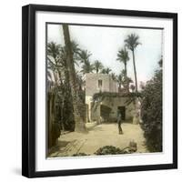 Near Elche (Spain), a Vacation House in the Countryside, Circa 1885-1890-Leon, Levy et Fils-Framed Photographic Print