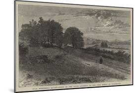 Near Evershed's Rough, Scene of the Fatal Accident to the Lord Bishop of Winchester-William Henry James Boot-Mounted Giclee Print