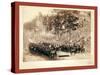 Near Fort Meade, I Troop, 8th Cavalry-John C. H. Grabill-Stretched Canvas