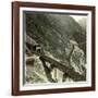 Near Giornico (Switzerland), Bridge of the Saint-Gothard Railroad, Circa 1865-Leon, Levy et Fils-Framed Photographic Print