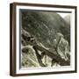 Near Giornico (Switzerland), Bridge of the Saint-Gothard Railroad, Circa 1865-Leon, Levy et Fils-Framed Premium Photographic Print