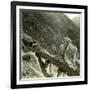 Near Giornico (Switzerland), Bridge of the Saint-Gothard Railroad, Circa 1865-Leon, Levy et Fils-Framed Photographic Print