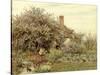 Near Hambledon-Helen Allingham-Stretched Canvas