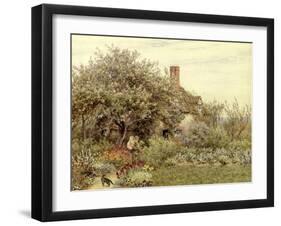 Near Hambledon-Helen Allingham-Framed Giclee Print