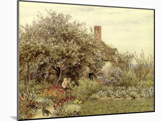 Near Hambledon-Helen Allingham-Mounted Giclee Print