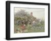 Near Hambledon-Helen Allingham-Framed Giclee Print