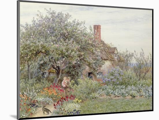 Near Hambledon-Helen Allingham-Mounted Giclee Print