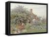 Near Hambledon-Helen Allingham-Framed Stretched Canvas