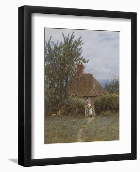 Near Haslemere-Helen Allingham-Framed Premium Giclee Print