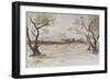 Near Kanea, Crete, 1864-Edward Lear-Framed Giclee Print