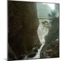 Near Lauterbrunnen (Switzerland), the Gorges of the Alpbach in the Lauterbrunnen Valley-Leon, Levy et Fils-Mounted Photographic Print